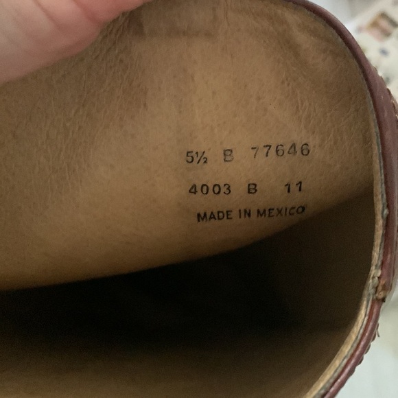 Frye Brown Shirley Leather Knee‎ High Tall Boots Women's Size 5 1/2 B riding - Picture 4 of 16